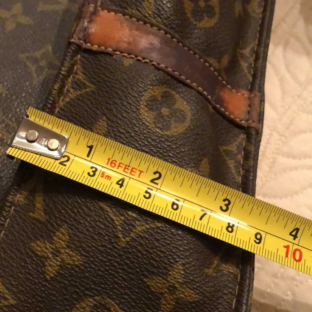 Vintage Louis Vuitton Monogram French country sac plat. A truly iconic bag - Picture 16 of 16